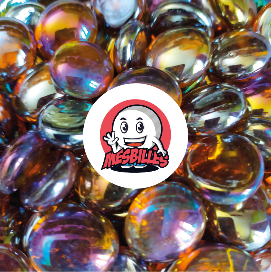 Ces billes est également nommées Billes Galets en Verre, elles sont utilisées pour Jouer, Décorer ou Collectionner.