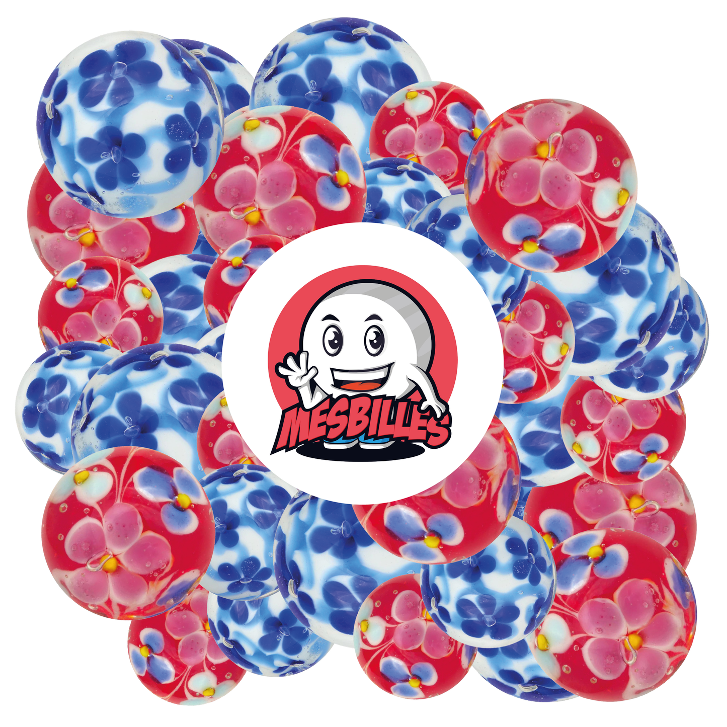1 Biglia Art Daisy Blu 22 mm