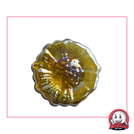 Bille Tournesol Ambre – Perle de lumière à collectionner