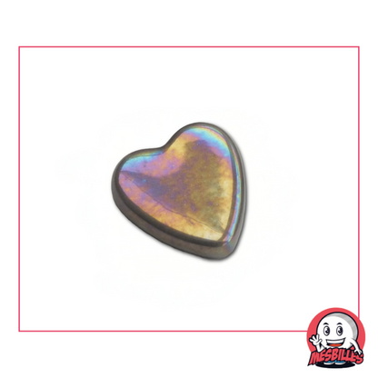 1 Bille Coeur Gris Glossy extra plate