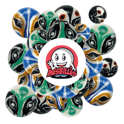 1 Bille Art Aloa Bleu 22 mm