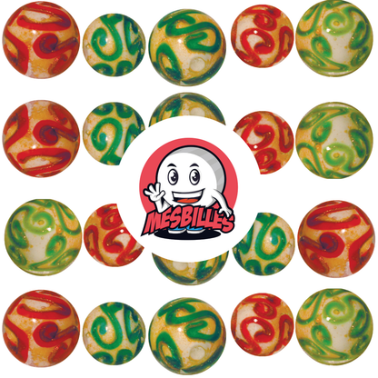 1 Bille Art Bijoux Jaune 16 mm