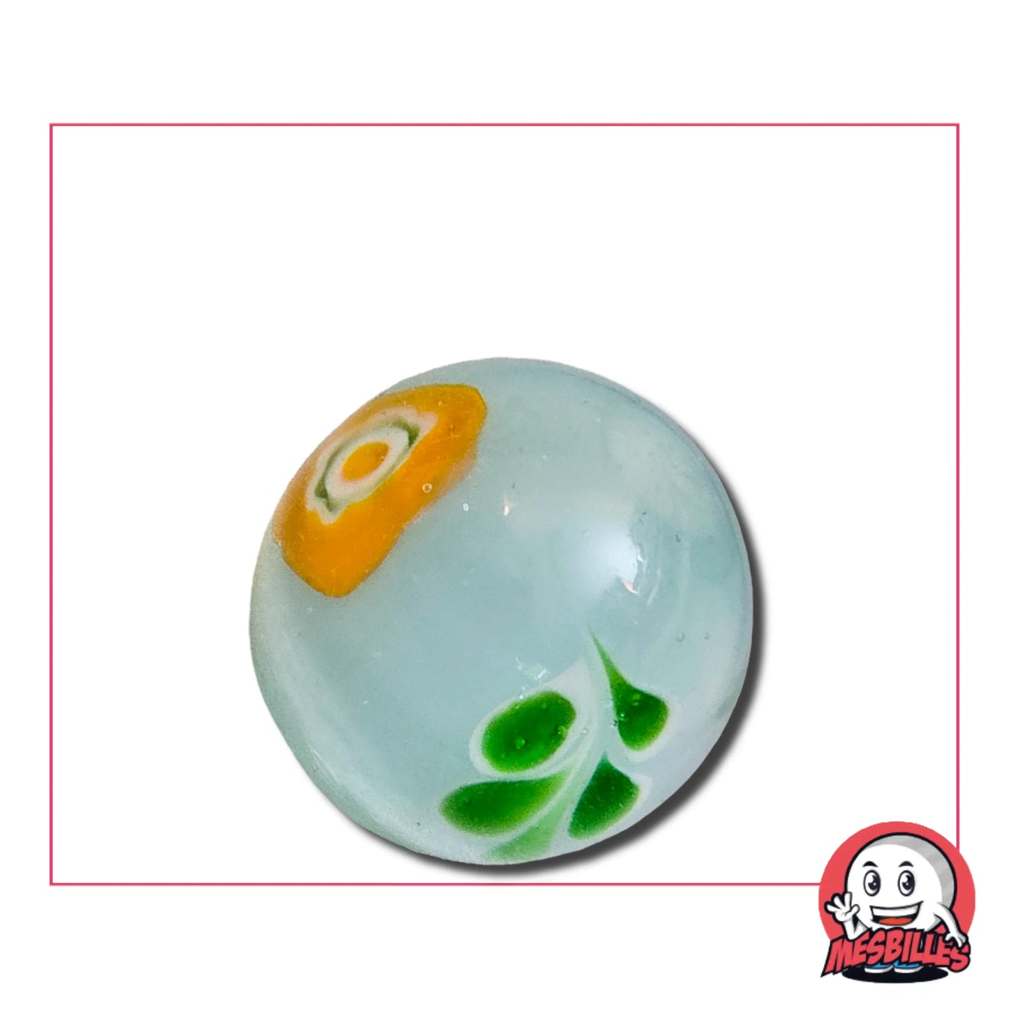 Une bille en l'honneur des fonds marins. Bille Art Sous-marine 16 mm