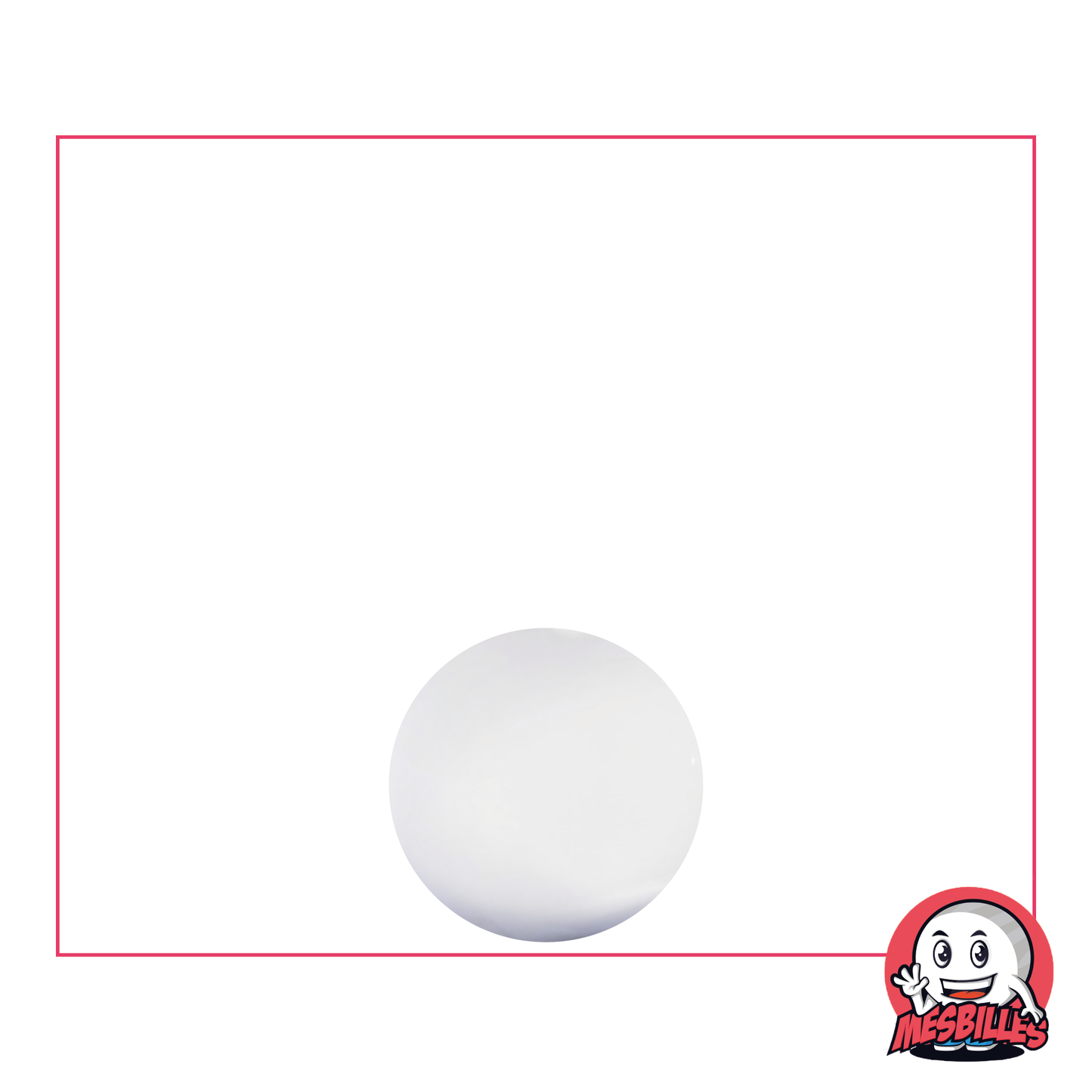 1 Bille verre de bohème Loupe Cristal 06 mm