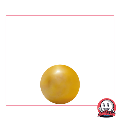 1 Bille Glossy Jaune 14 mm