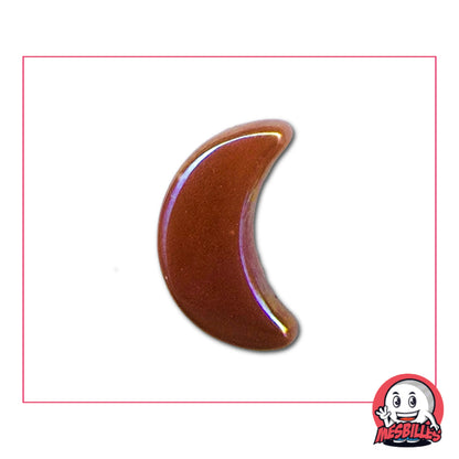 Difficile de classer la Bille Extra-plate Lune Glossy Chocolat : elle est utilisée pour décorer, jouer et collectionner.