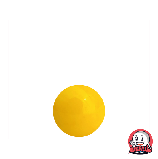 1 Bille Perle Jaune 14 mm