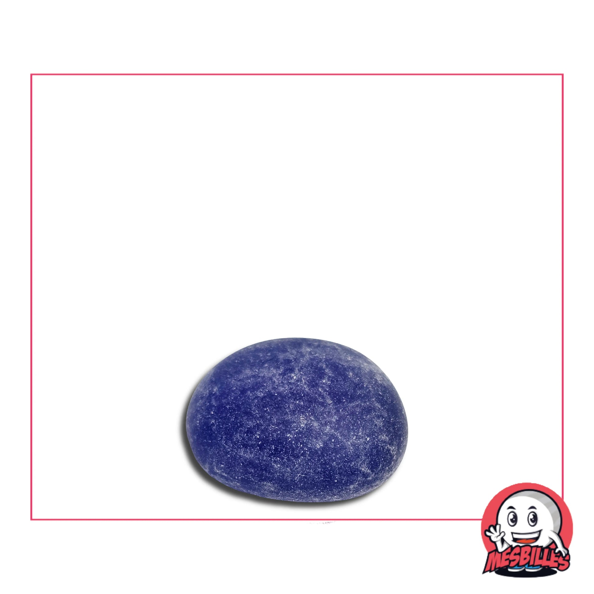 Cette bille Plate Givré Bleu-Nuit 18 mm est également nommée Bille Galet en Verre, elle est utilisée pour Jouer, Décorer ou Collectionner. Ravissantes billes bleues givrées plates pour une déco en mode Blue Frost.