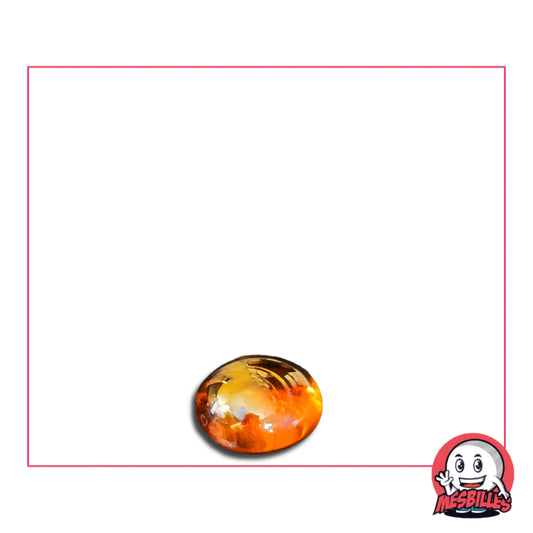 Pour Décorer, Jouer ou Collectionner, Les Petites Billes Plates Orange Irisée de MesBilles sont indispensables.