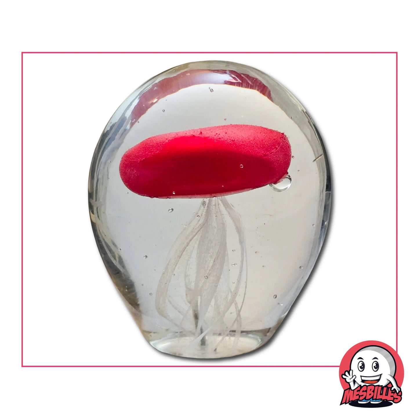 1 petite Bille Méduse Brille dans l'obscurité