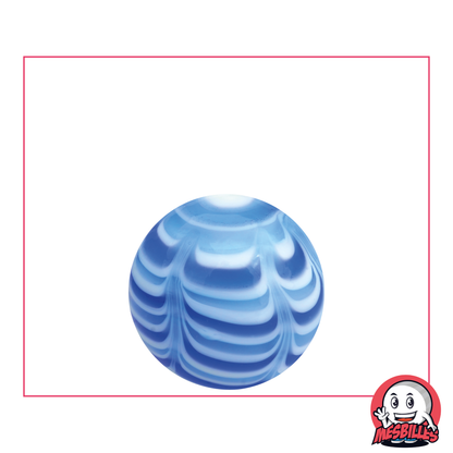 1 Bille Art Montgolfière Bleu 25 mm