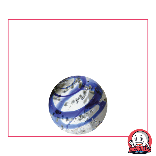 1 Bille Art Tourbillon Phosphorescent Bleu Foncé 16 mm