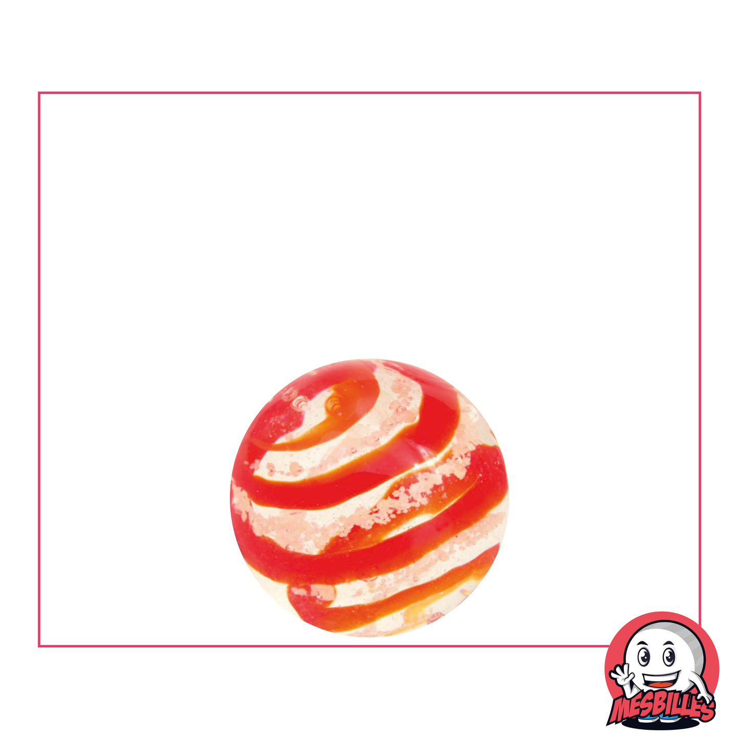 1 Bille Art Tourbillon Phosphorescent Rouge 16 mm