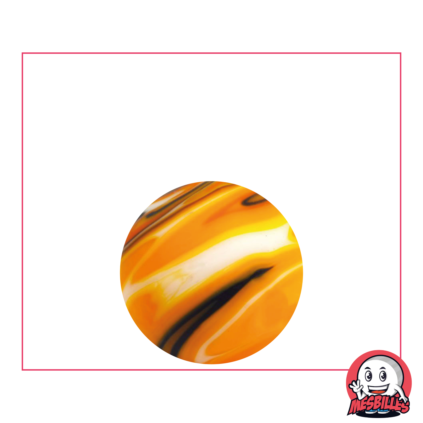 1 Bille Art Sandstorm Orange 22 mm