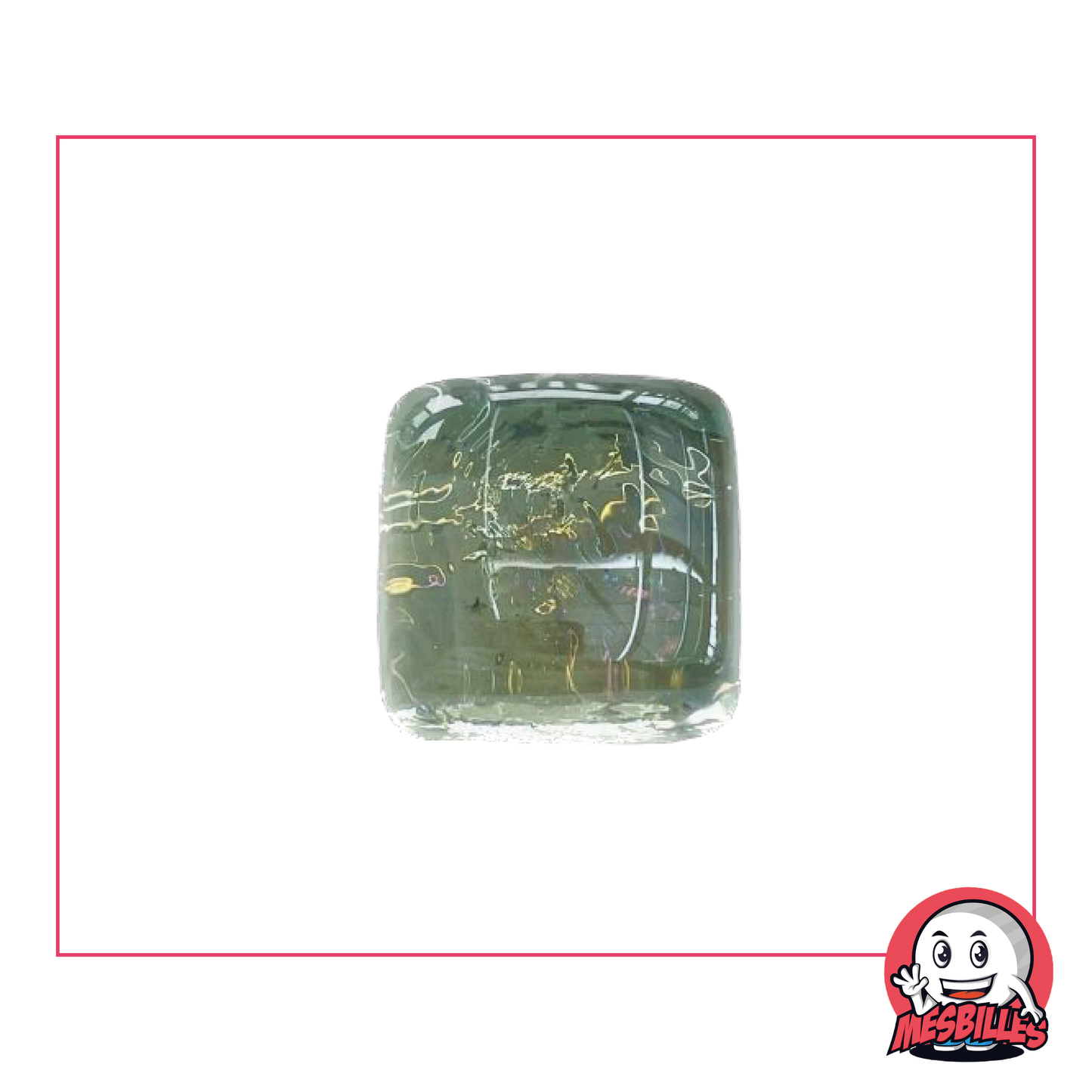 1 Bille Carré Cristal