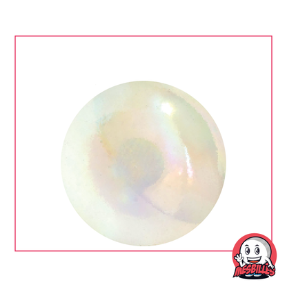 Bille Irisée 35 mm Cristal, le diamant des jeux de billes - MesBilles