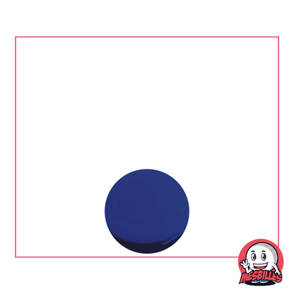 1 Bille verre de bohème Loupe Bleu-Nuit 08 mm