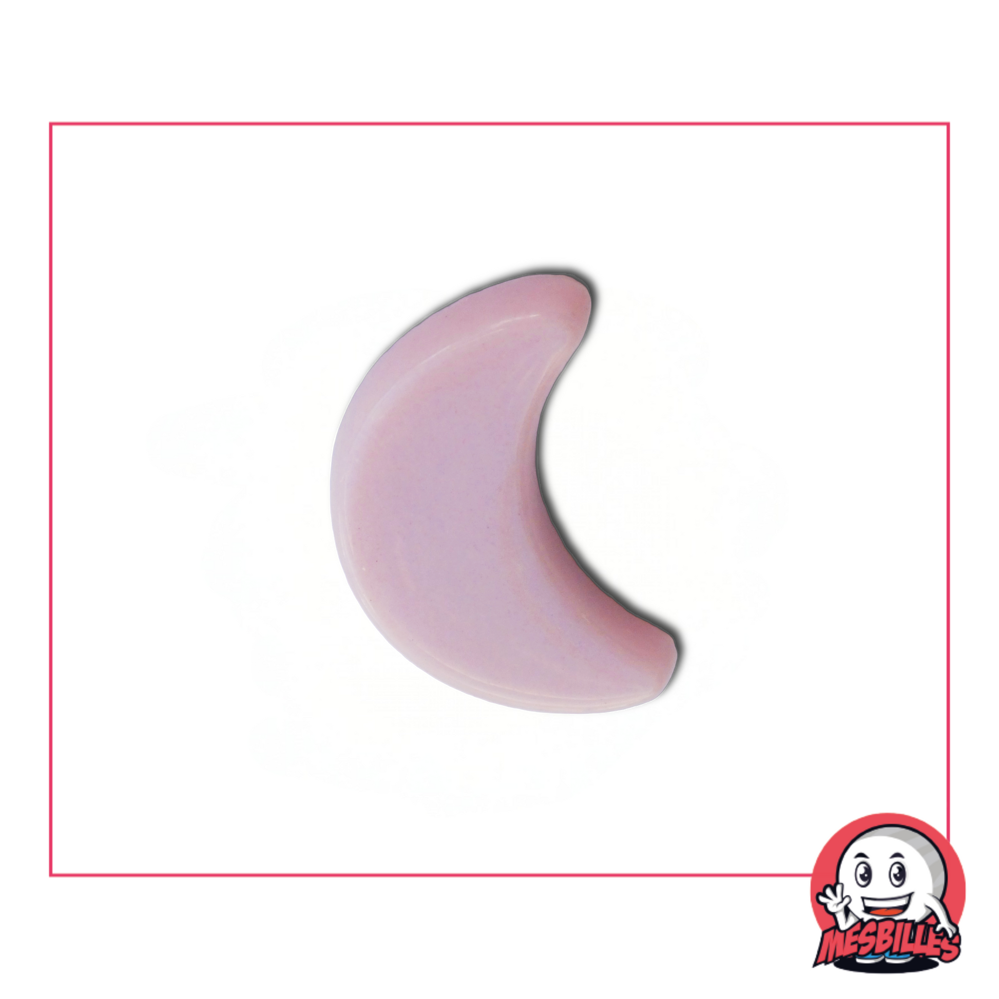 1 Bille Lune Perle Rose Extra Plate