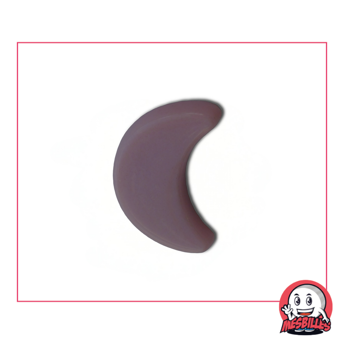 1 Bille Lune Perle Violet Extra Plate