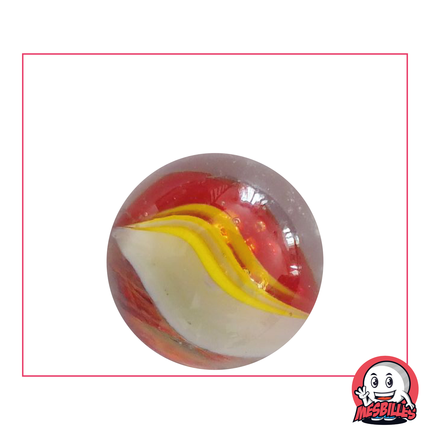 1 Bille Oeil de Chat 25 mm