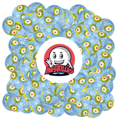 1 Bille Art Fleur de Nénuphar 22 mm