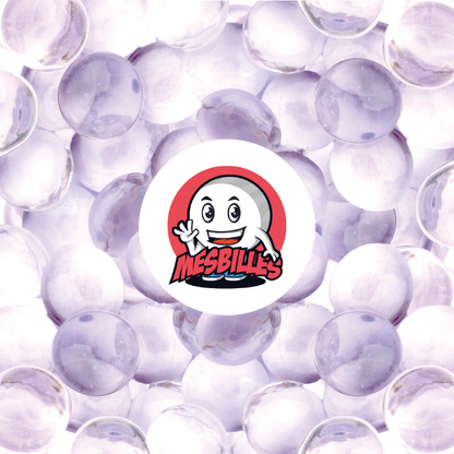 1 Bille Plate Loupe Lavande 18 mm