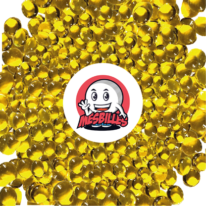 1 Bille Plate 12 mm Loupe Jaune