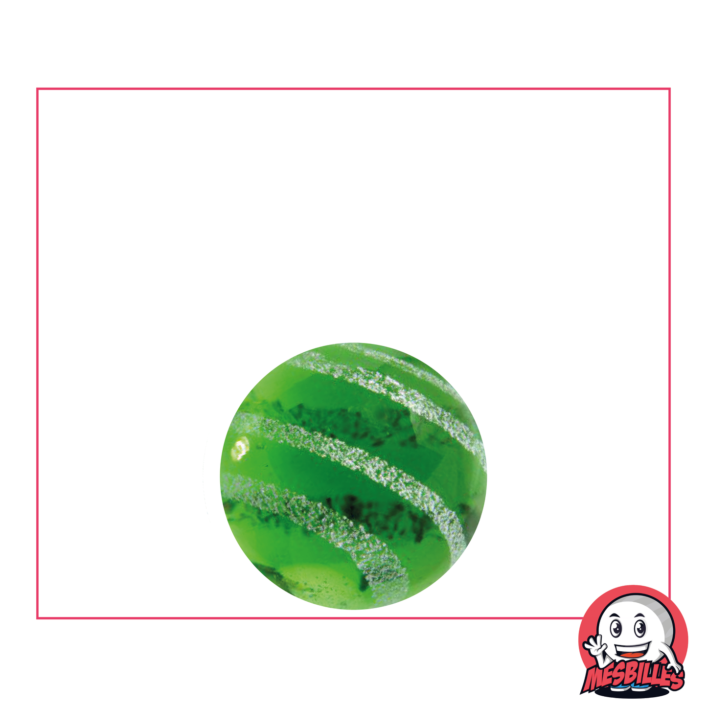 1 Bille Art Céleste Vert 16 mm