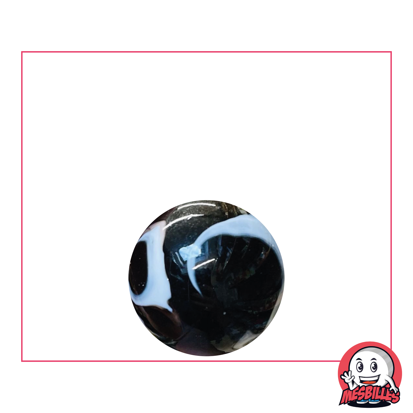 1 Bille Charbon 16 mm