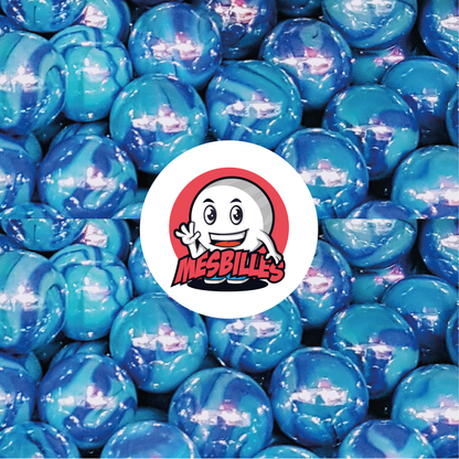 1 Bille Bleu de Chine 16 mm