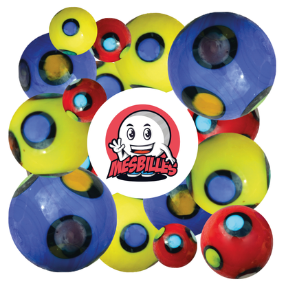 1 Bille Art Dot Jaune 16 mm