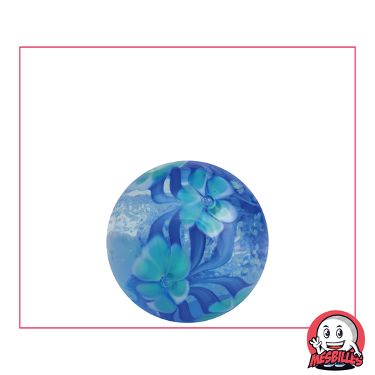 1 Bille Art Jardin Fleuri Phosphorescent 22 mm