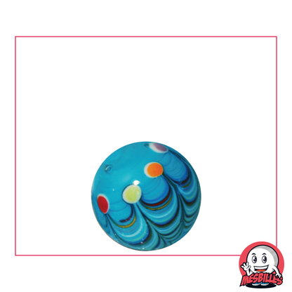 1 Bille Art Joker Bleu 16 mm