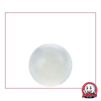 Bille Loupe en verre translucide de couleur cristal - 22 mm - MesBilles