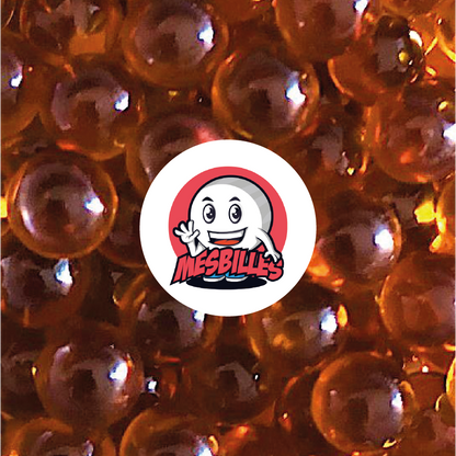 1 Bille Loupe Ambre 12 mm