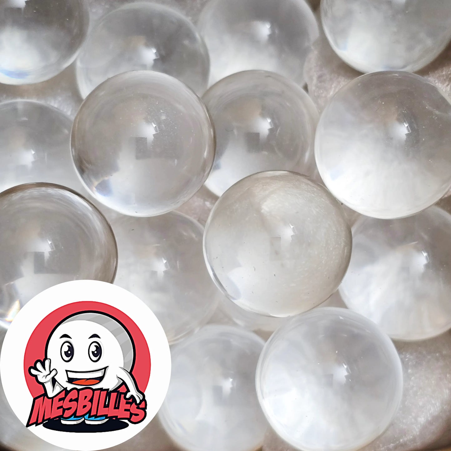 1 Bille Cristal de Bohème 100 mm