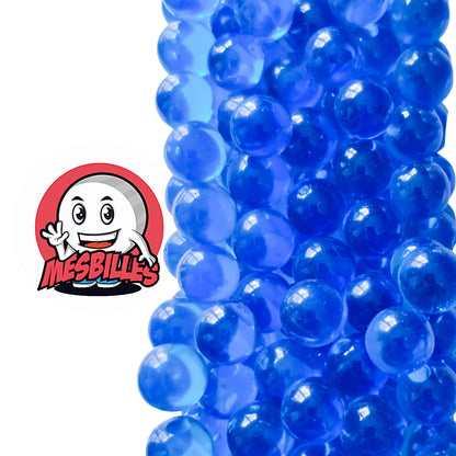 1 Bille verre de Bohême Bleu-Clair 10 mm