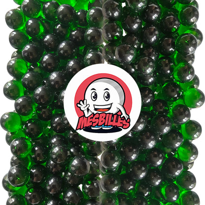 1 Bille verre Bohême Vert 06 mm