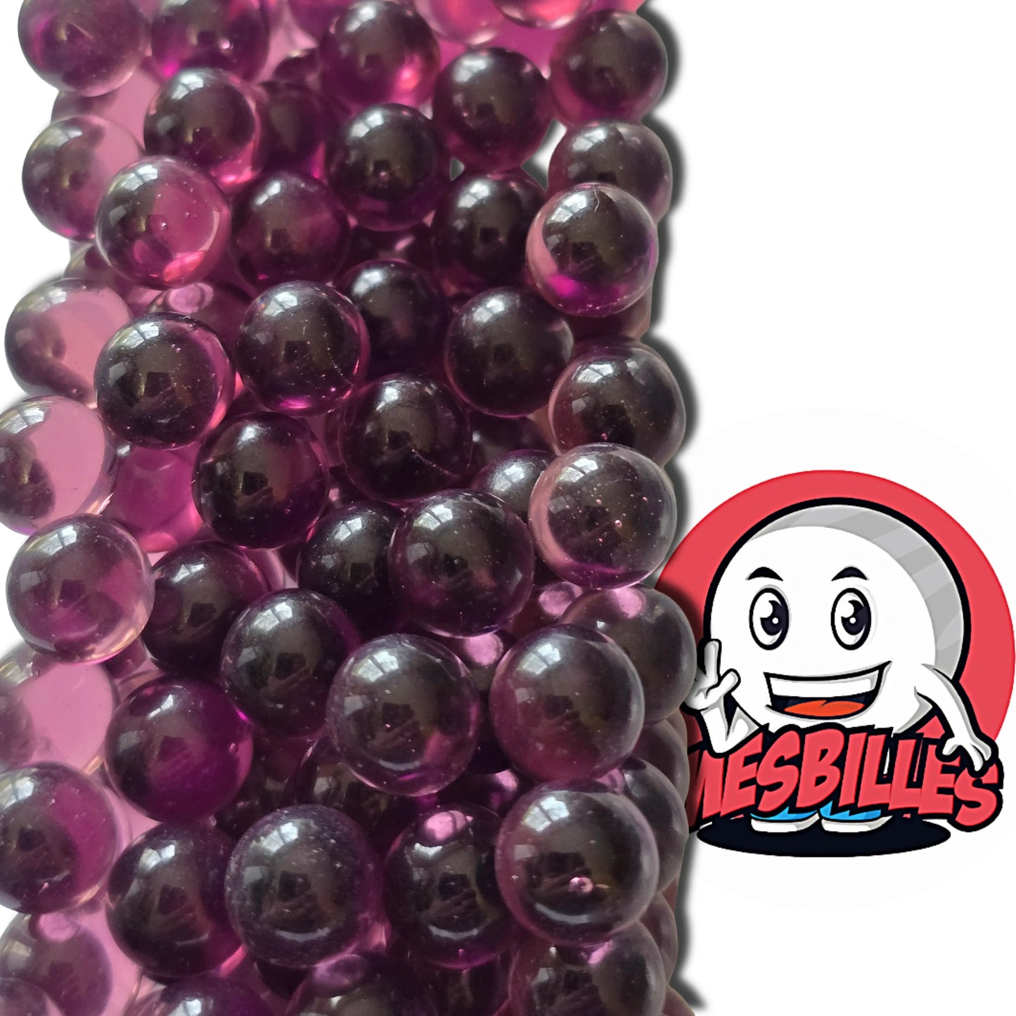 1 Biglia Luce Viola Scuro 12 mm