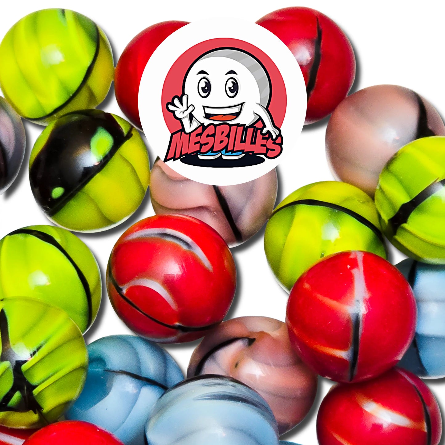 Bille Art Chafouin Rouge 16 mm