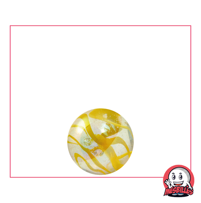 1 Bille Ruban Jaune 14 mm