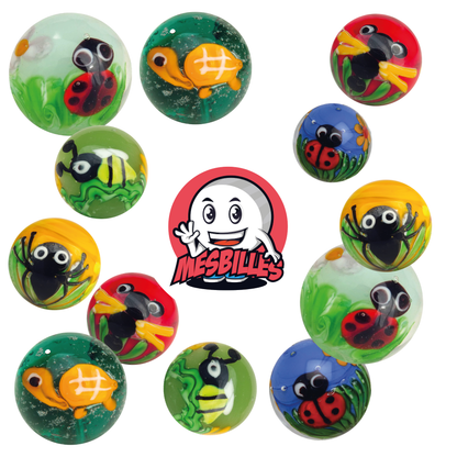 1 Bille Art Tortue 16 mm