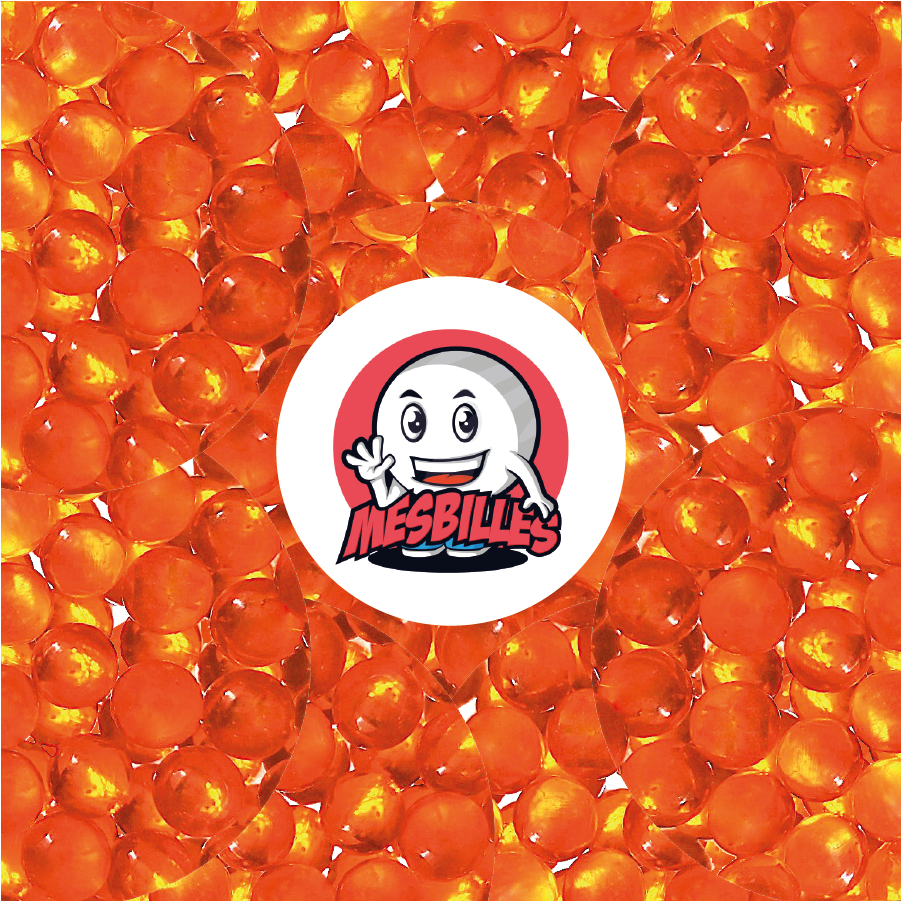 1 Bille Loupe Orange 10 mm