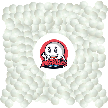 1 Bille Perle Blanc 10 mm