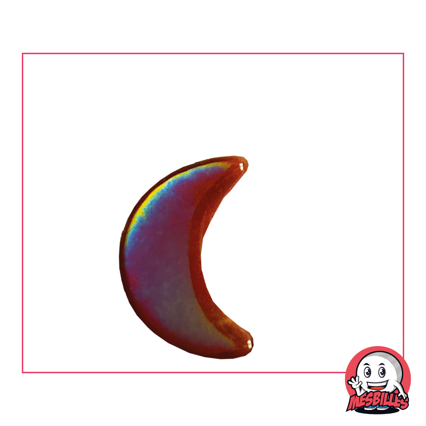 1 Bille Lune Glossy Chocolat Extra Plate