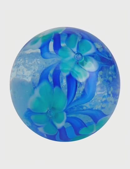 1 Bille Art Jardin Fleuri Phosphorescent 22 mm