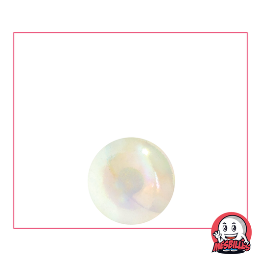 Bille Irisée 14 mm Cristal, le diamant des jeux de billes
